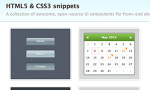 HTML5_snippets HTML5_snippets