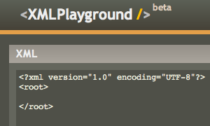 xmlplayground xmlplayground